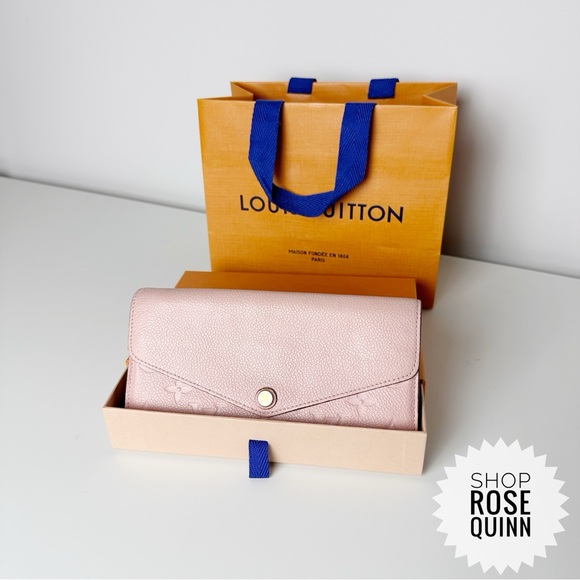 LOUIS VUITTON | All-Inclusive Pink Empreinte Wallet (CA3105) - Picture 3 of 17